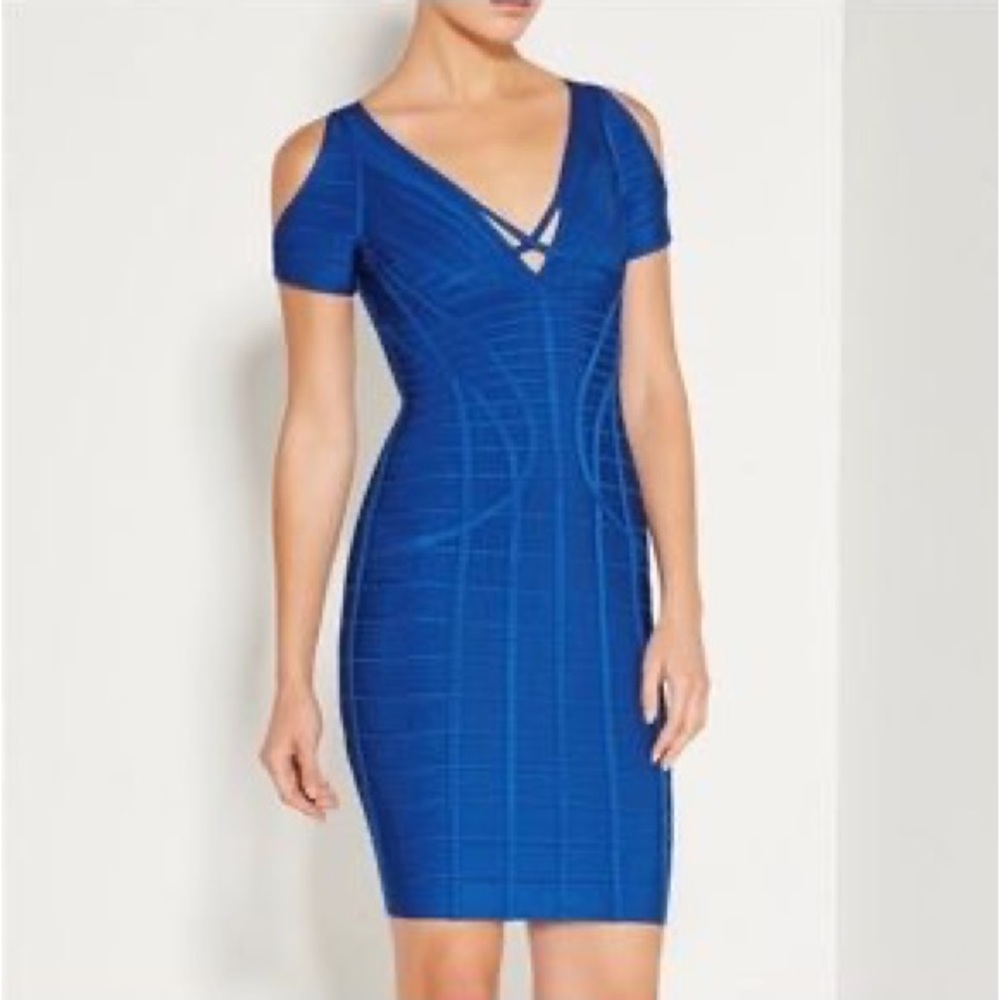 Herve Leger Kyle Cutout Dress